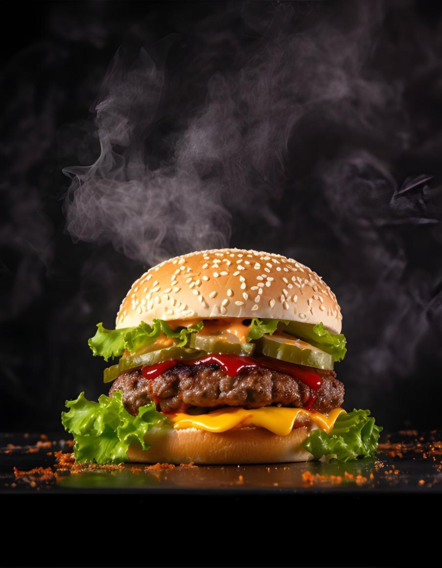 Blac burger